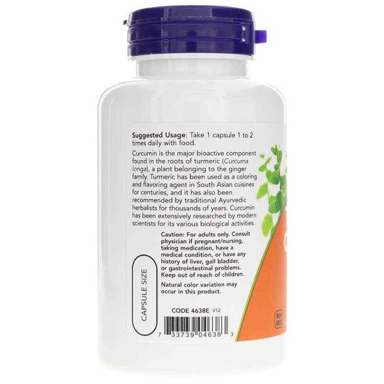 Turmeric Curcumin, NOW